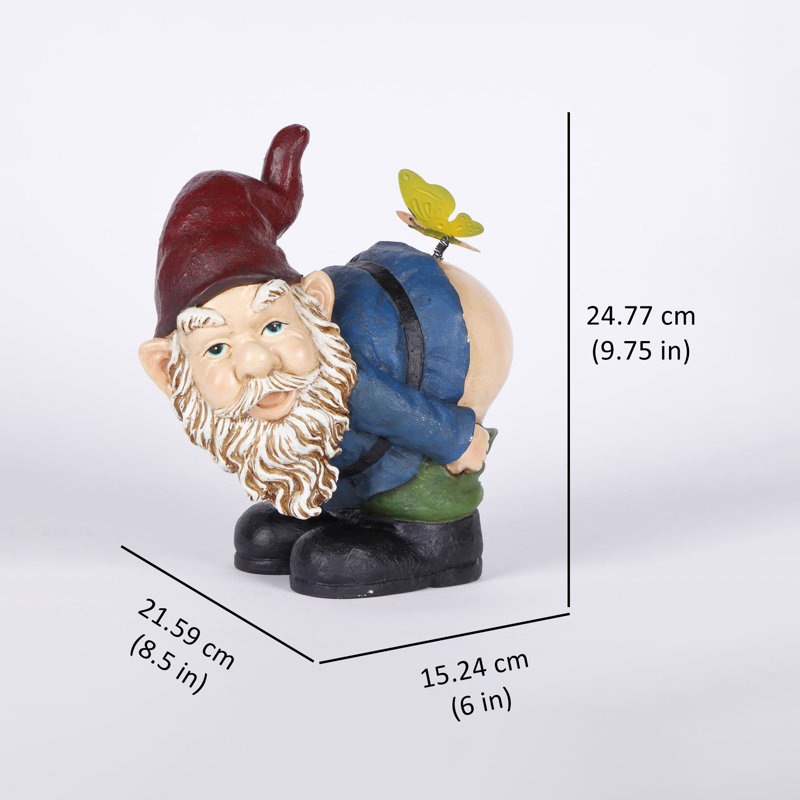 Statue gnome Mooning