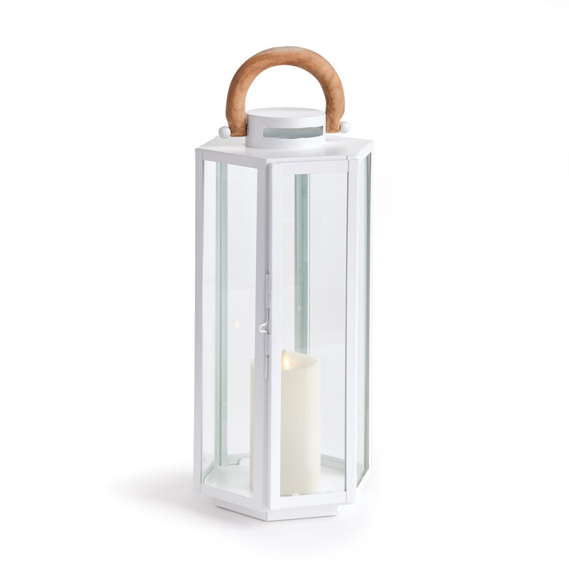 Tabletop Lantern, 23" H x 8" W x 9" D