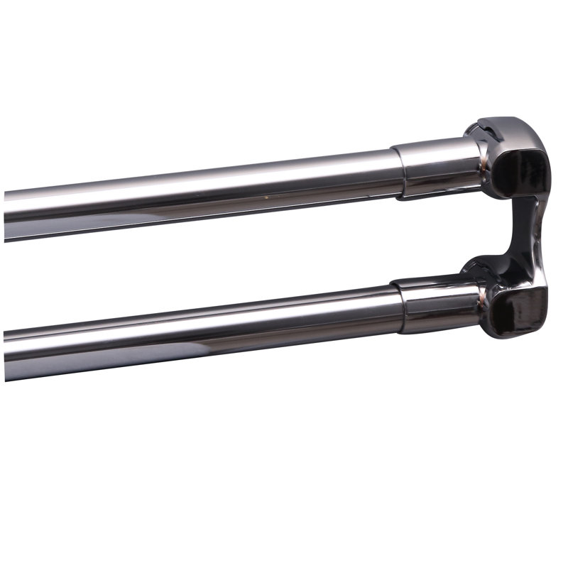 72'' Straight Shower Curtain Rod, Polished Chrome