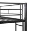 Lit superposé double au dessus d'un lit double, aucun sommier requis, assemblage facile-1461053203