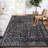 Oriental Machine Washable Rug Non-Slip Area Rug for Living Room Low-Pile Rug Indoor Floor Cover Floral Rug for Bedroom Dining Room Hallway Kitchen Office-193780076