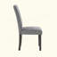 Chaises de salle à manger gris Marcia (ensemble de 2)