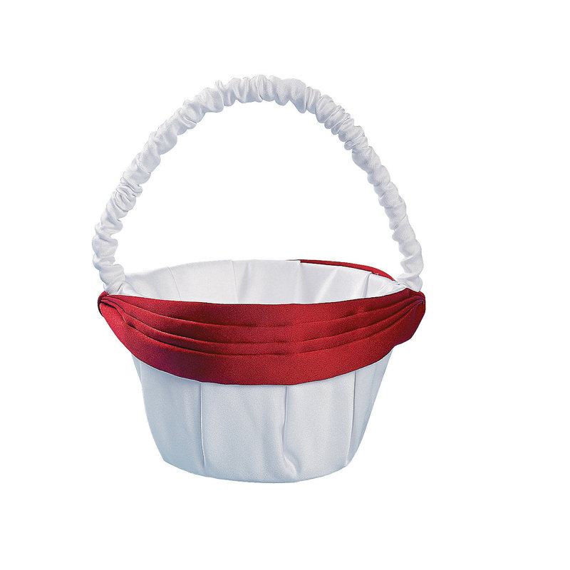 Panier de mariage avec nœud
