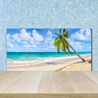 50cm W x 100cm L Glass Peel and Stick Panel