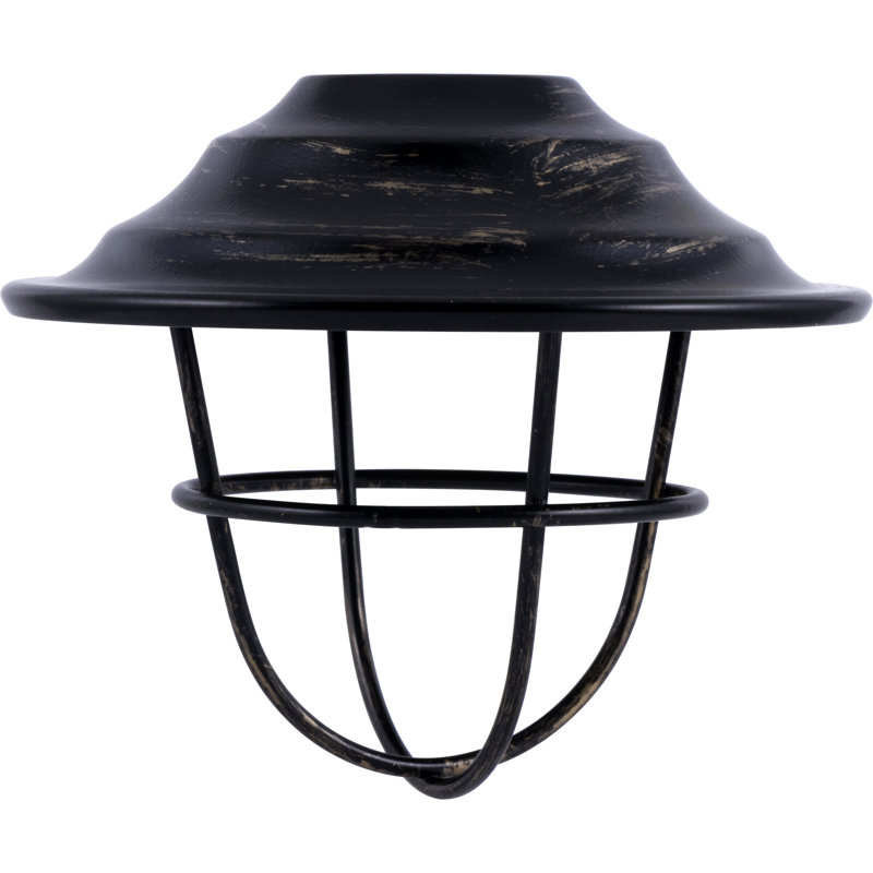 Enbrighten Cafe Light Shades, Oil-Rubbed Bronze Cage