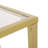 Glass Top End Table
