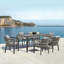 Elvina 66'' Rectangular 6 - Person Outdoor Dining Set with Cushions
