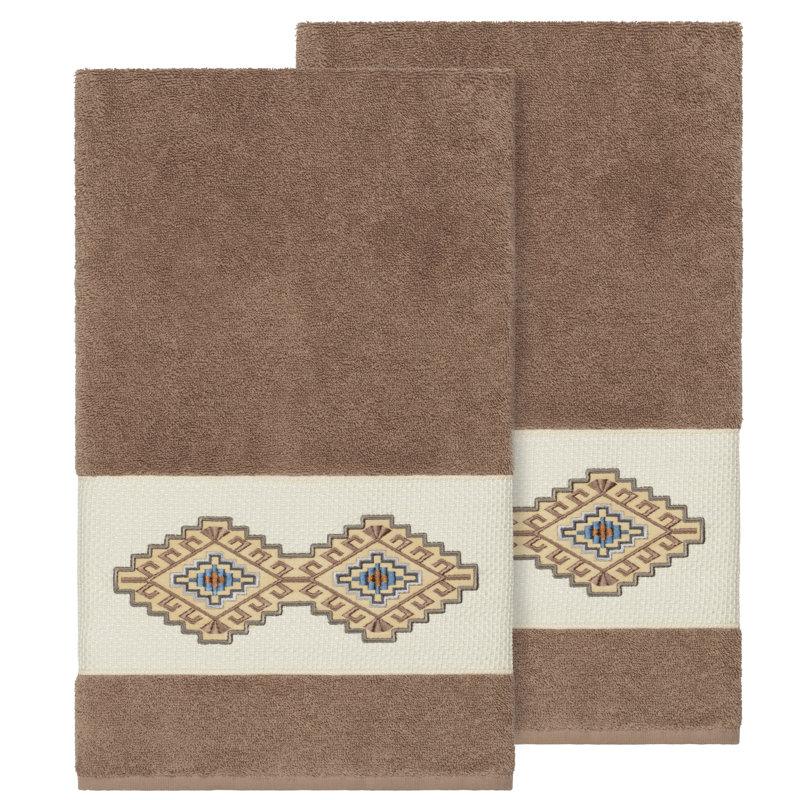 Gianna Turkish Cotton Midweight Bath Towel, Latte
