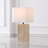 Henry Travertine Table Lamp