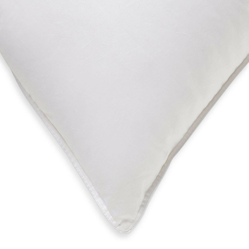 Oreiller en duvet blanc Oakham, densité douce, Grand
