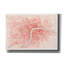 «Watercolor Wanderlust London Coral» par Laura Marshall, art mural sur toile-498913768