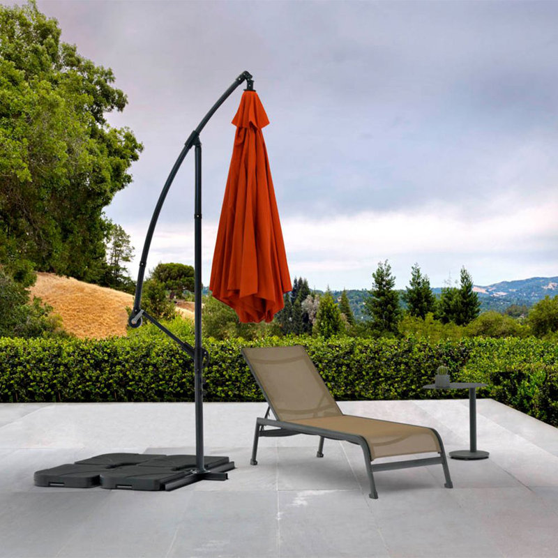 Parasol en porte-à-faux Landgrove, Orange