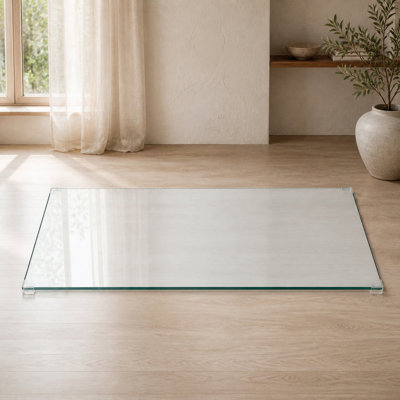 Plateau de table de remplacement en verre trempé Sumdeal
