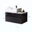 Petit meuble-lavabo flottant simple avec lavabo