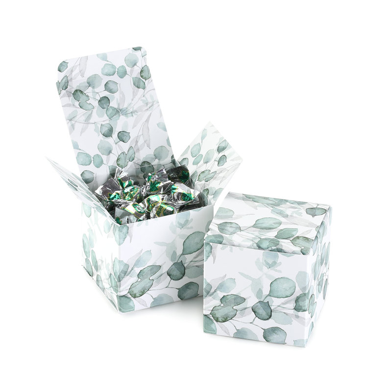 Boîte de faveur de douche Greenery