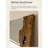 Zen-Style Vintage Pine Explosion-Proof Full-Length Mirror-129862365