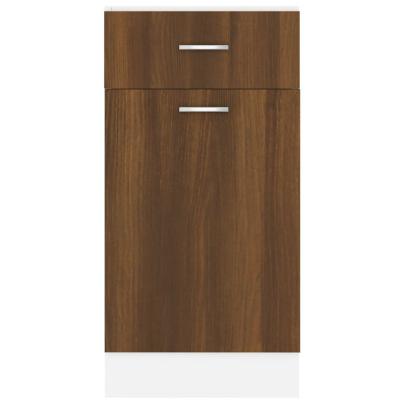 Lyon Drawer Bottom Cabinet Lyon, Brown Oak