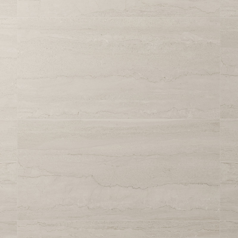 Treveso  23.62 In. X 47.24 In. Limestone Look Matte Porcelain Floor And Wall Tile (15.49 Sq. Ft. / Case), Gray
