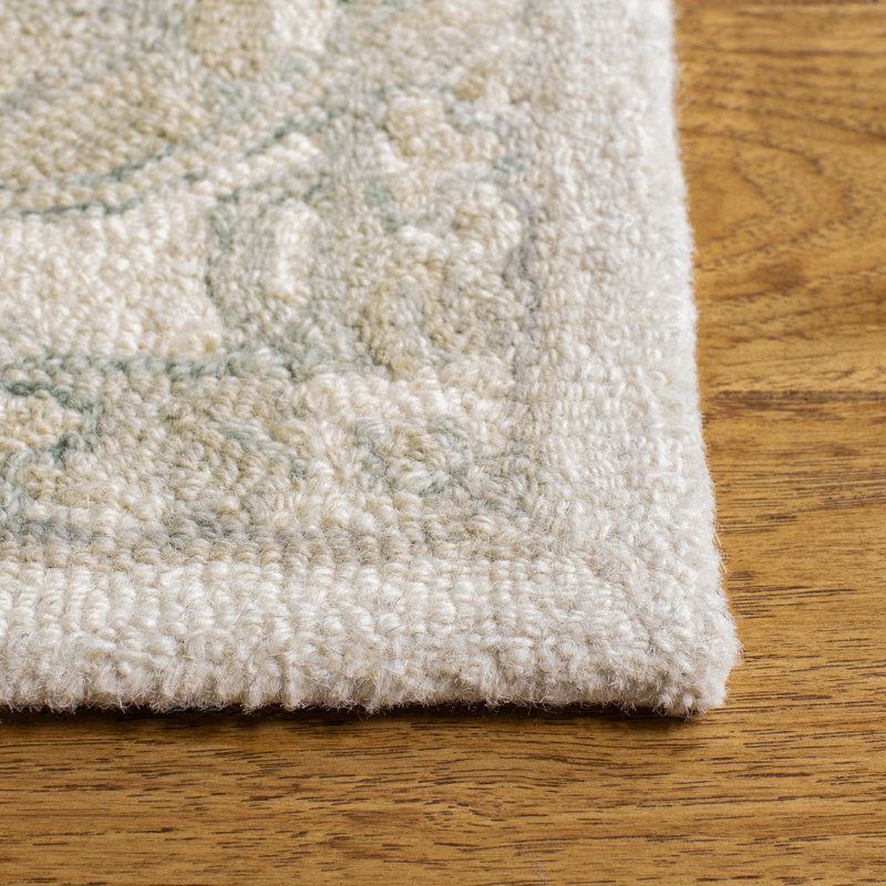 Barden Hand Tufted Oriental Area Rug, Rectangle 4' x 6'