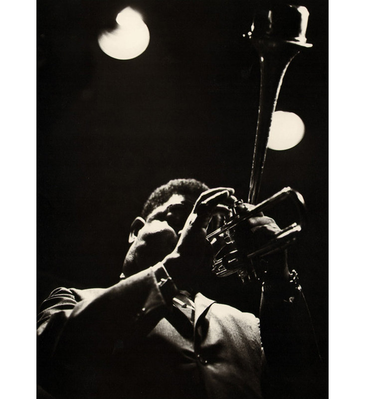 Dizzy Gillespie, H 18 po x l 13 po