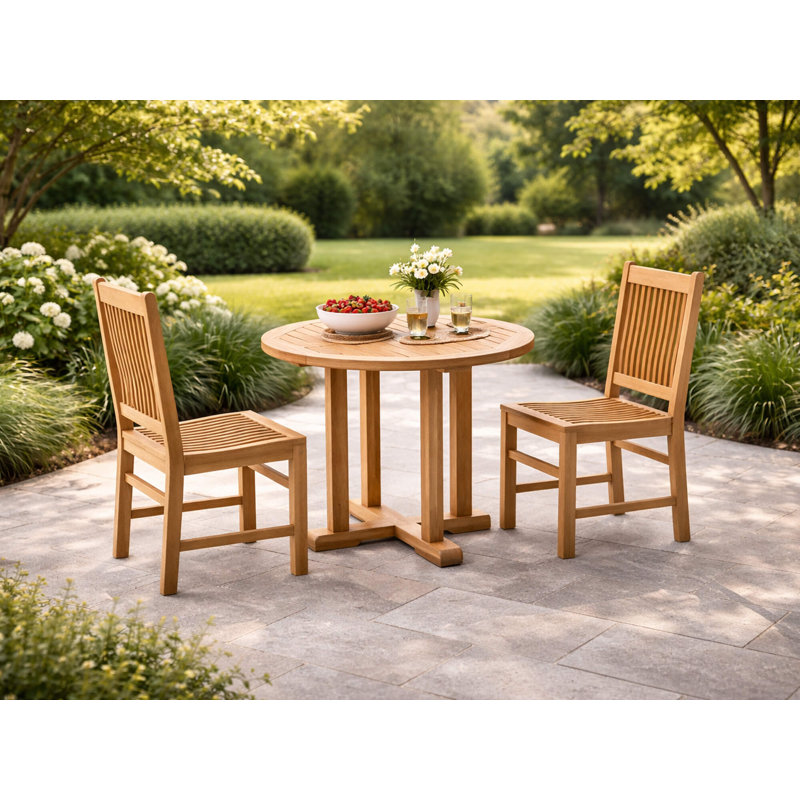 Montage Saratoga 3 Piece Teak Dining Set