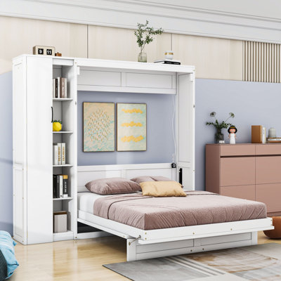 Lit escamotable pliable Septimus avec multifonction