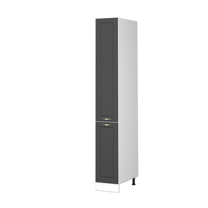 Fame 328 + front ant gold country house_30 x 206.8 x 58, White/Black
