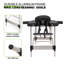 Table de massage pliable, table de massage, lit spa, canapé de massage à hauteur réglable avec sac de transport