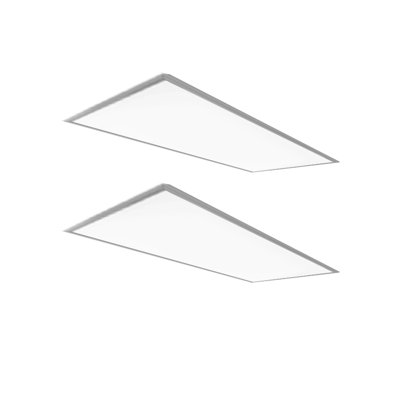 Plafonnier rectangulaire DEL (ensemble de 2)