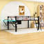 Lit mezzanine avec bureau intégré et lumière DEL-691911182