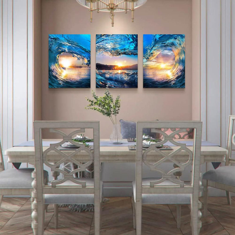 3 Piece Wrapped Canvas Print