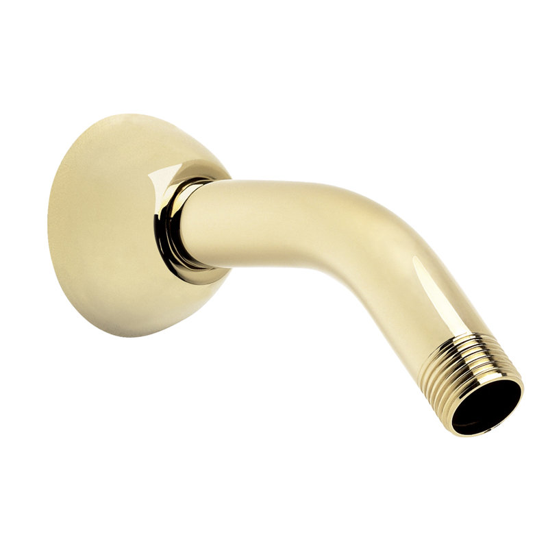 5.5" Shower Arm and Flange, Brass