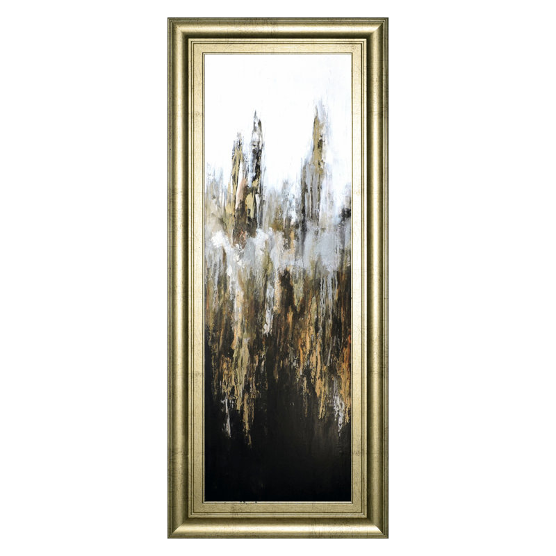 Art mural en métal 18 po x 42 po Metalico I