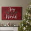 Joy To The World, toile tendue avec châssis de qualité supérieure - prête à être accrochée-180589558