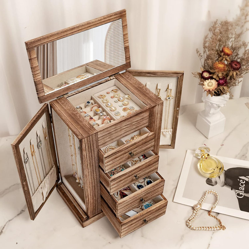 Wood Jewellery Box +