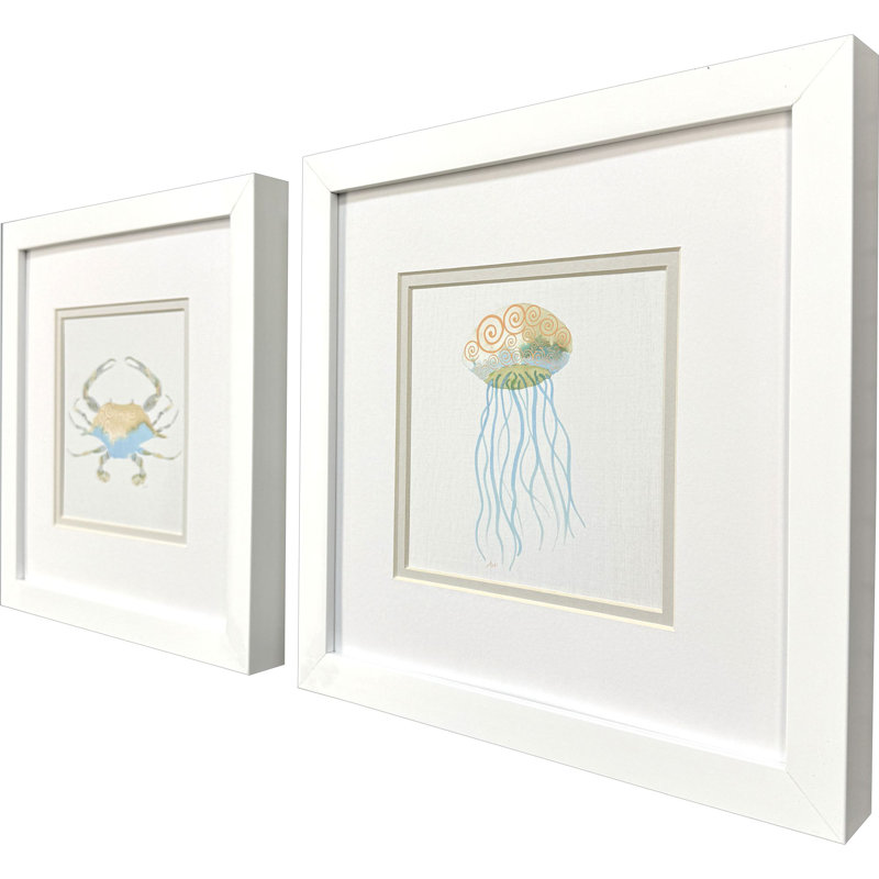 Sea Creatures II Framed Art