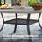 Nicastro 47'' Round Patio Dining Table With Storage Shelf-1808400501
