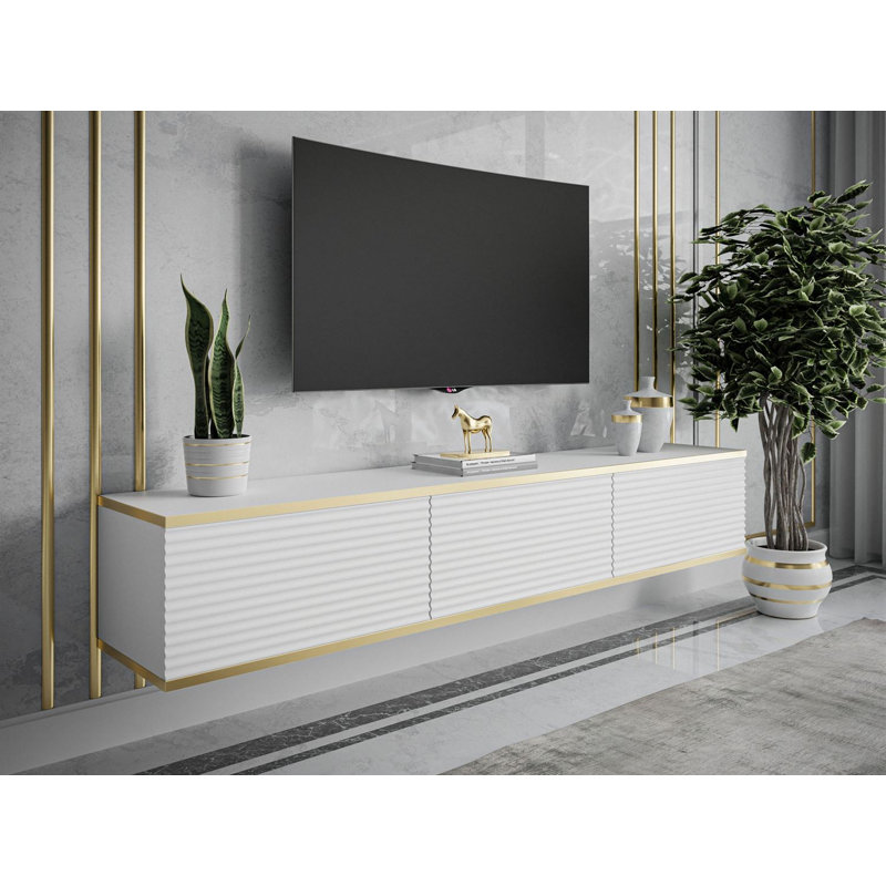 Almera TV stand , White