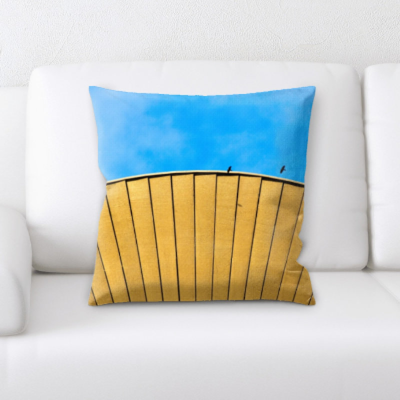 Microsuede Throw Pillow