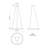 Bruni 1 - Light LED Unique/Statement Pendant-88045289-88045290