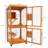 Versatile Cat House With Elevated Resting Area And Mobility Feature