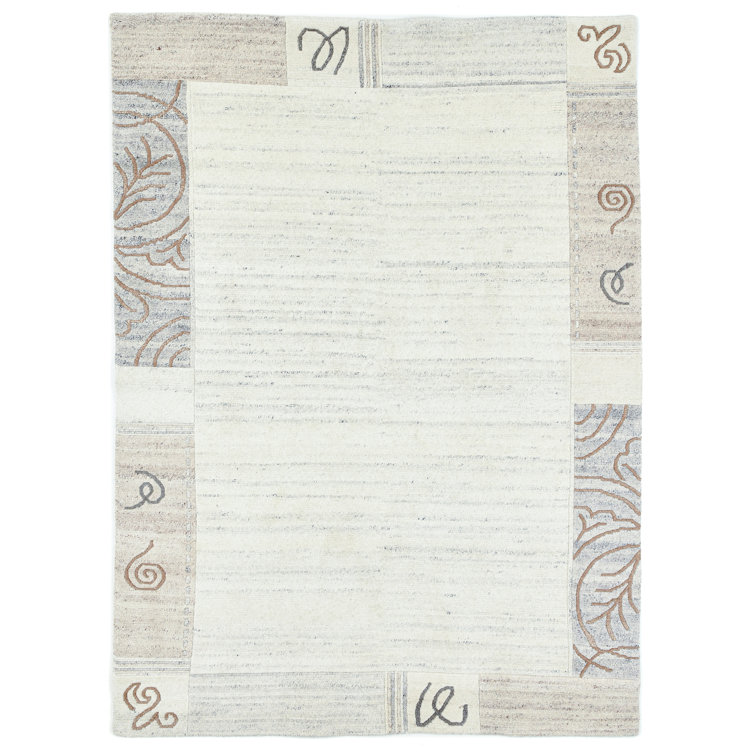 Roseboom Wool Hand Woven Area Rug