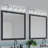 Modern Crystal Bathroom Vanity Light Fixture With 5-Light Design, And Clear K9 Crystal Shades For Over Mirror Installation-849811044