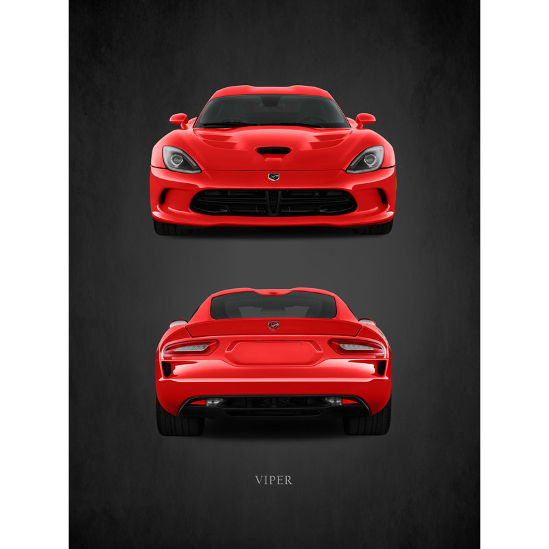 " Dodge Viper " by Mark Rogan, 16" H x 12" W