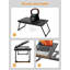 Dual-Panel Laptop Desk for Couch – Adjustable Angle Sofa Bed Table with Mouse Platform