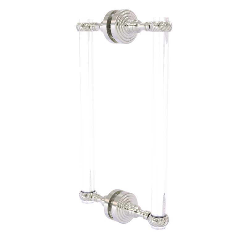 Ensemble de poignées pour appareils centraux 12 "Pacific Grove, Nickel satiné