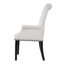 Duponta 49.5cm H Tufted Linen Upholstered Wing Back Armchair Dining Chair-2125116835