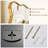 Luxury Rectangular Wavy Metal Framed Mirror-1226959162-1226959161