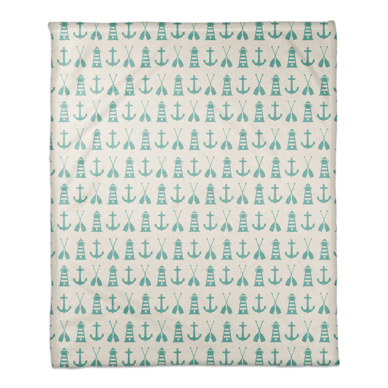 Hand Woven Throw Blanket, Teal