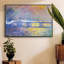 "Charing Cross Bridge", reproduction d'art encadrée sur toile par Claude Monet-92476835-92476830
